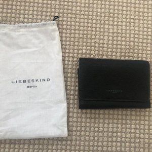 NWOT Liebeskind Black Leather Wallet